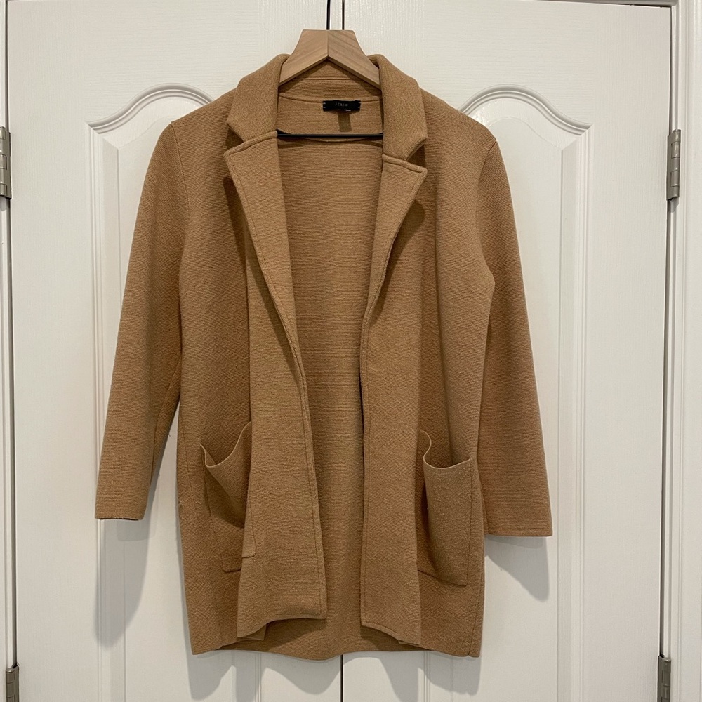 J Crew Sweater Blazer